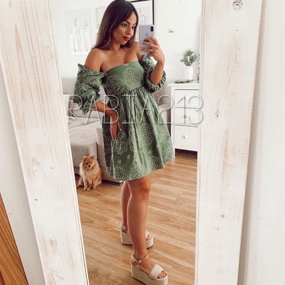 LAST 1🔥HOST PICK🔥ZARA OPENWORK EMBROIDERED DRESS - Picture 14 of 16